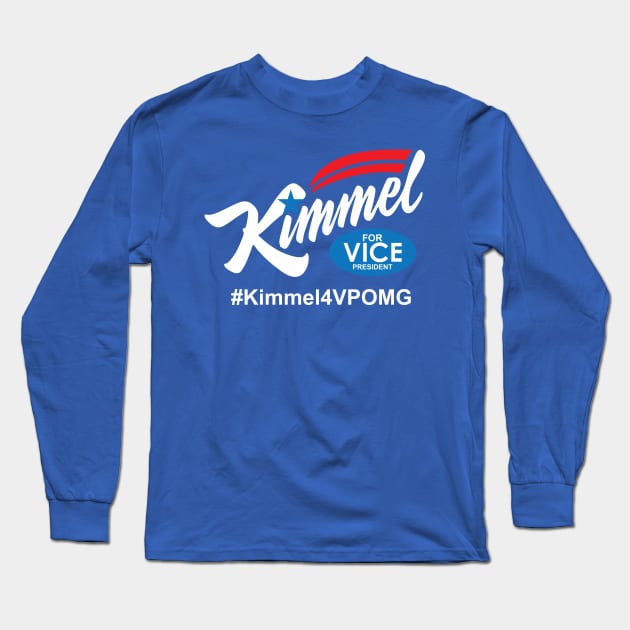 kimmel for vice president Long Sleeve T-Shirt by ilvms